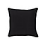 Misore Black & white Patterned Indoor Cushion (L)40cm x (W)40cm
