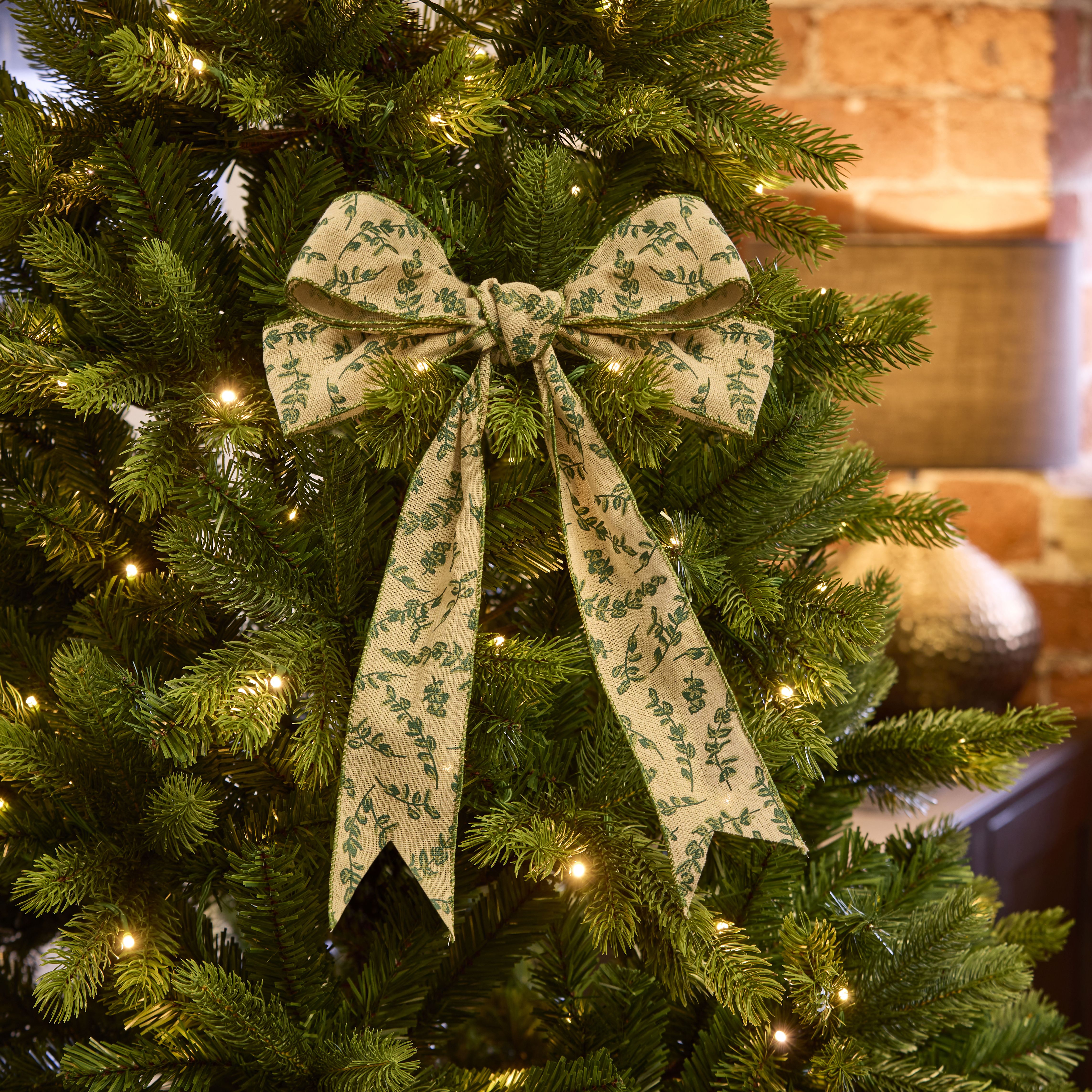 Mistletoe Green Wrapping ribbon