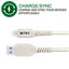 MiTEC Lightning - USB A Biodegradable Charging cable, 2m, Beige
