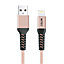 MiTEC USB A - Lightning Charging cable, 1m, Rose Gold