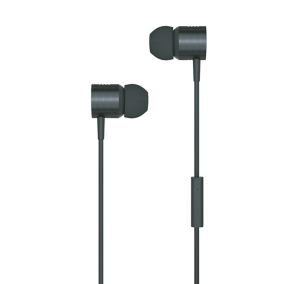 MiTEC Wired Black Earphones with Microphone included