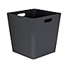 Mixxit Dark grey Large Plastic Nesting Storage box
