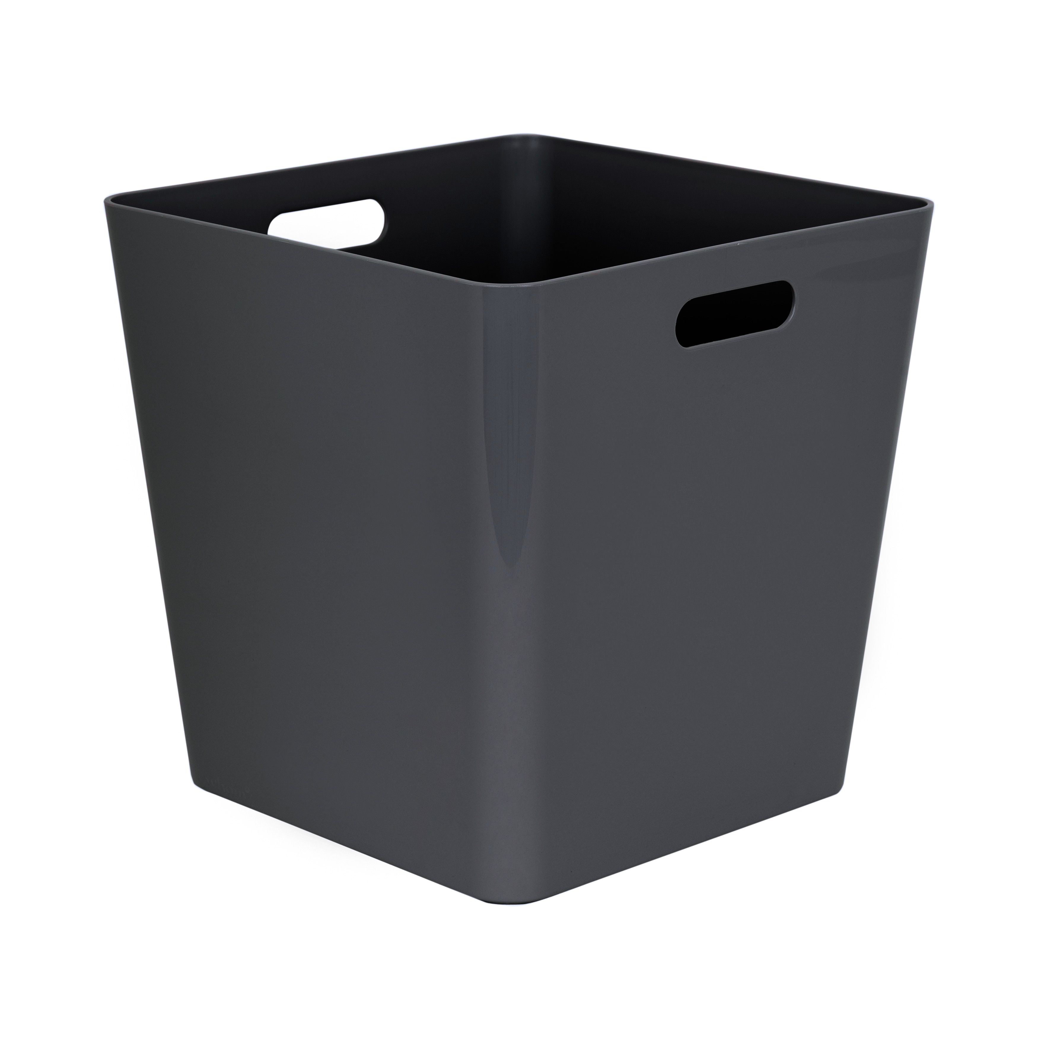 Mixxit Dark Grey Large Plastic Nesting Storage Box 