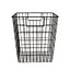 Mixxit Wire Black Metal Storage basket (H)310mm (W)310mm