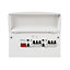 MK 12-way Consumer unit with 100A mains switch