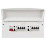 MK 16-way Split load Consumer unit with 100A mains switch