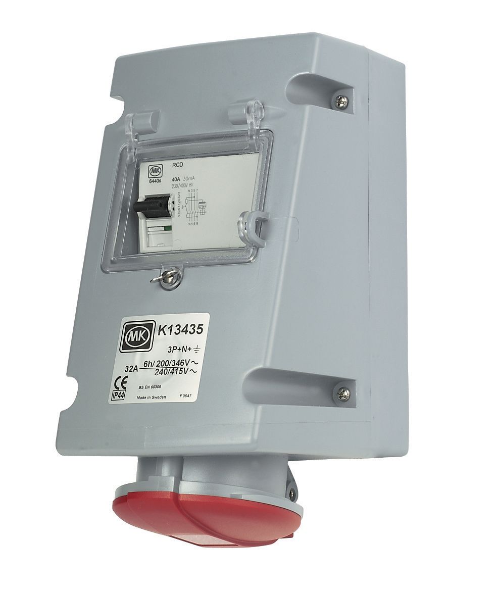 MK 32A Red Site surface socket