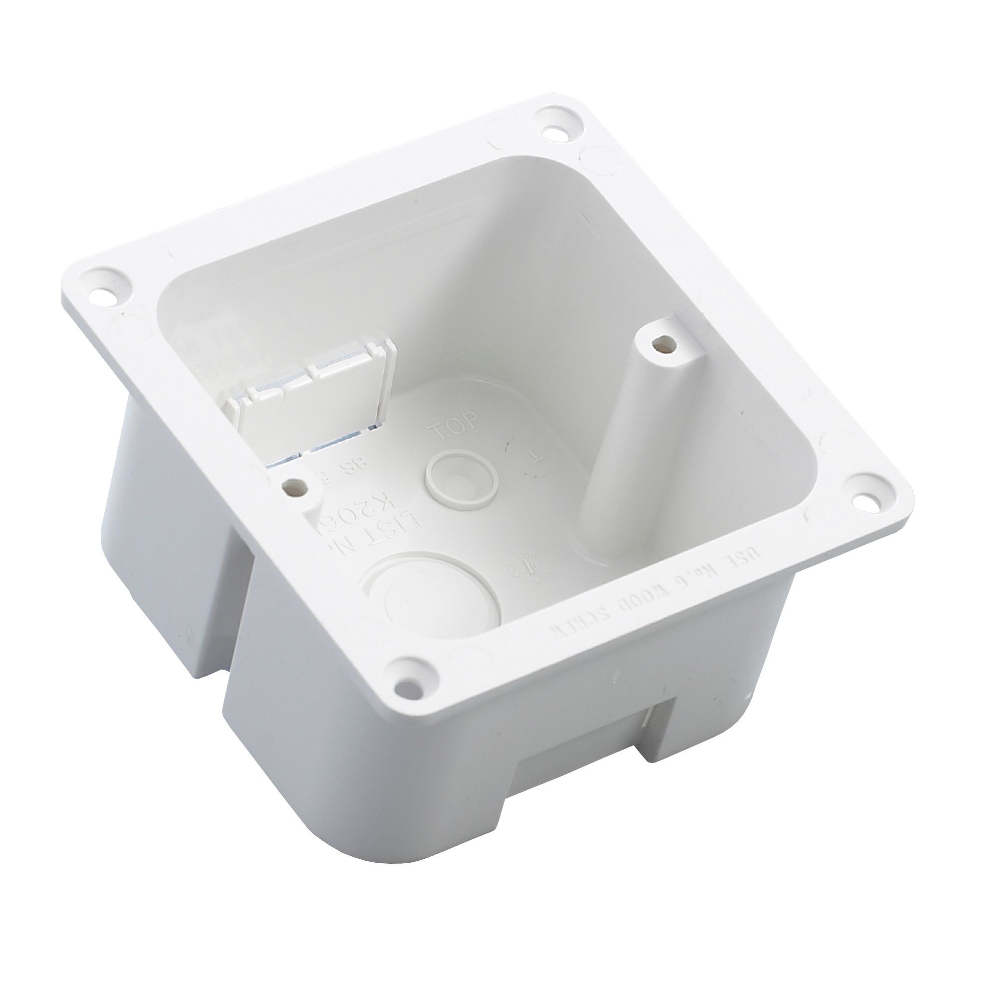 MK 45mm Single Pattress box DIY at B&Q