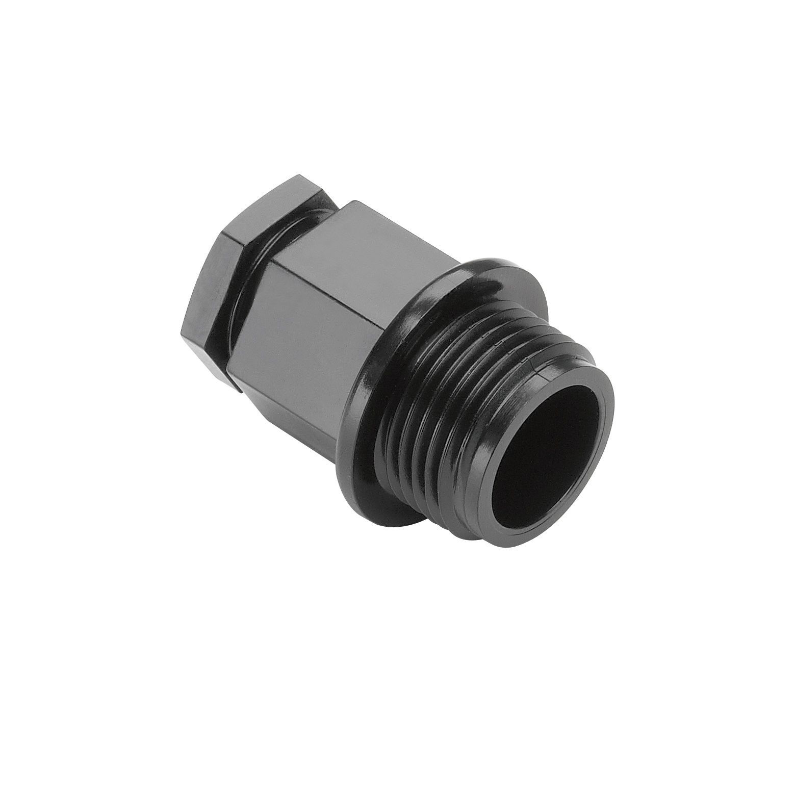 MK Polyvinyl chloride (PVC) No IP rating 20mm Black Compression gland
