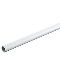MK Polyvinyl chloride (PVC) White Conduit length (L)3m (Dia)25mm