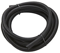 MK PVC 20mm Black Flexible conduit length, (L)10m