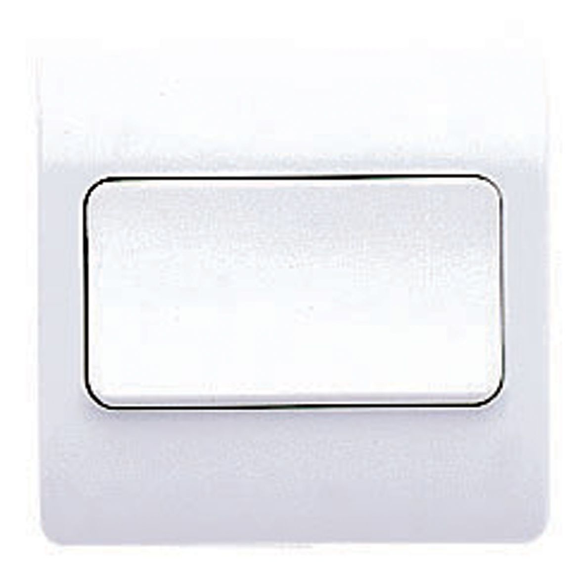 MK White 10A 2 way 1 gang Light Screwless Switch