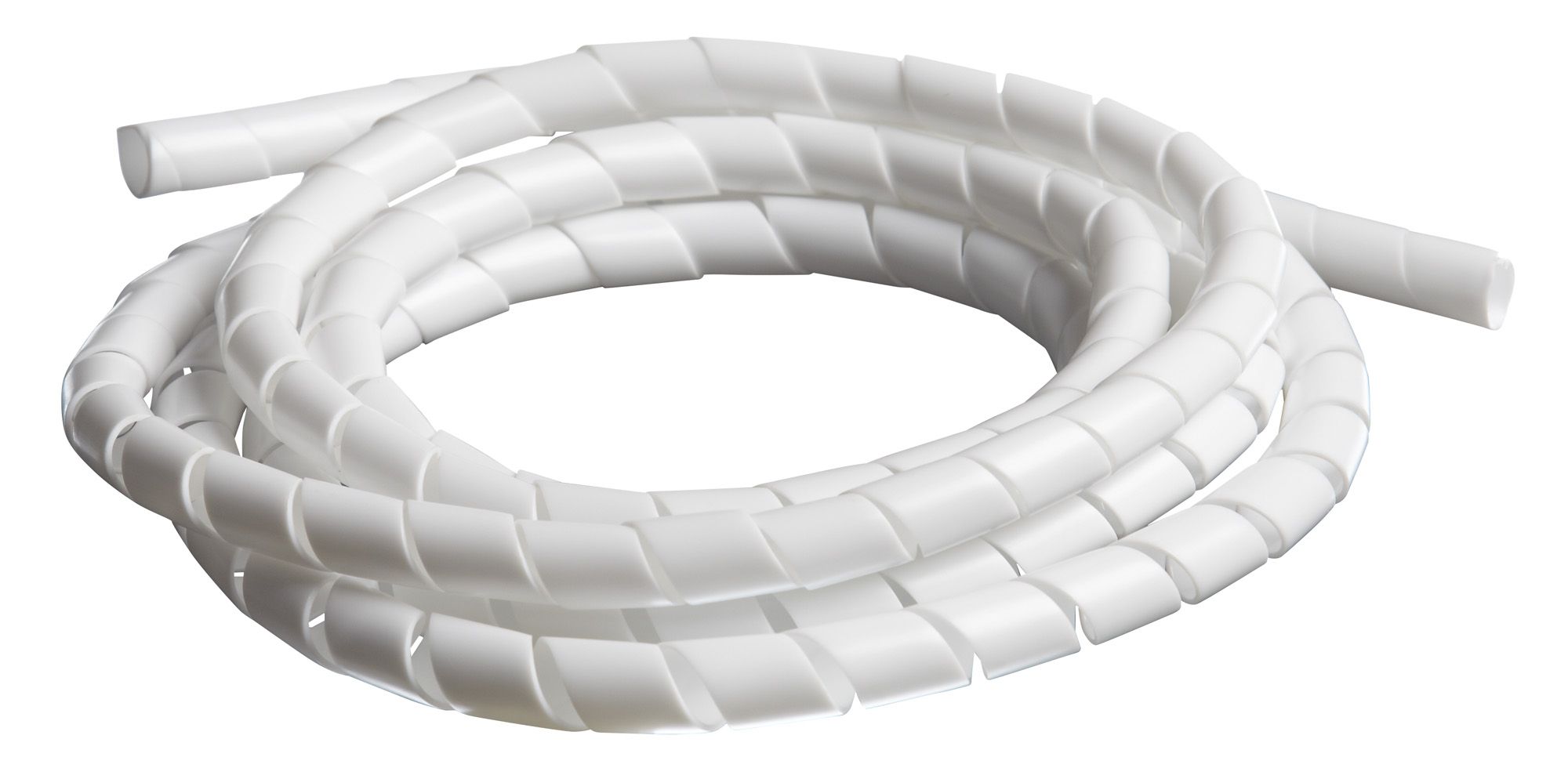 MK White 14mm Cable wrap, (L)2.5m