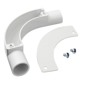 MK White Inspection bend (Dia)20mm