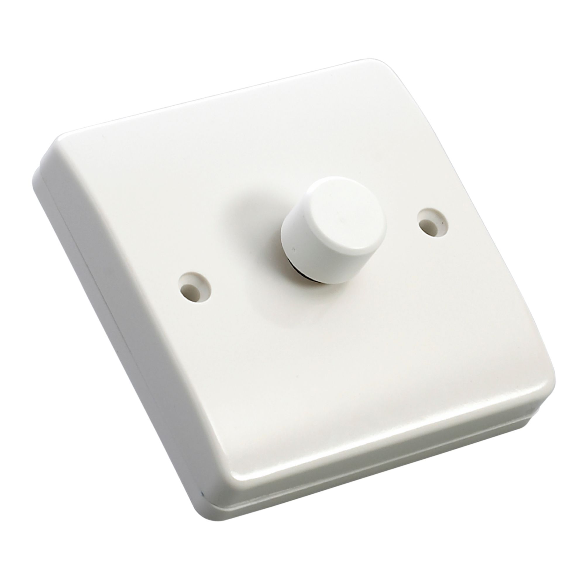 MK White profile Single 2 way Dimmer switch