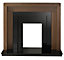 Modena Rochester Brown Fireplace surround set