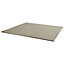 Modenia Beige High gloss Travertine effect Porcelain Wall & floor Tile, Pack of 3, (L)600mm (W)600mm