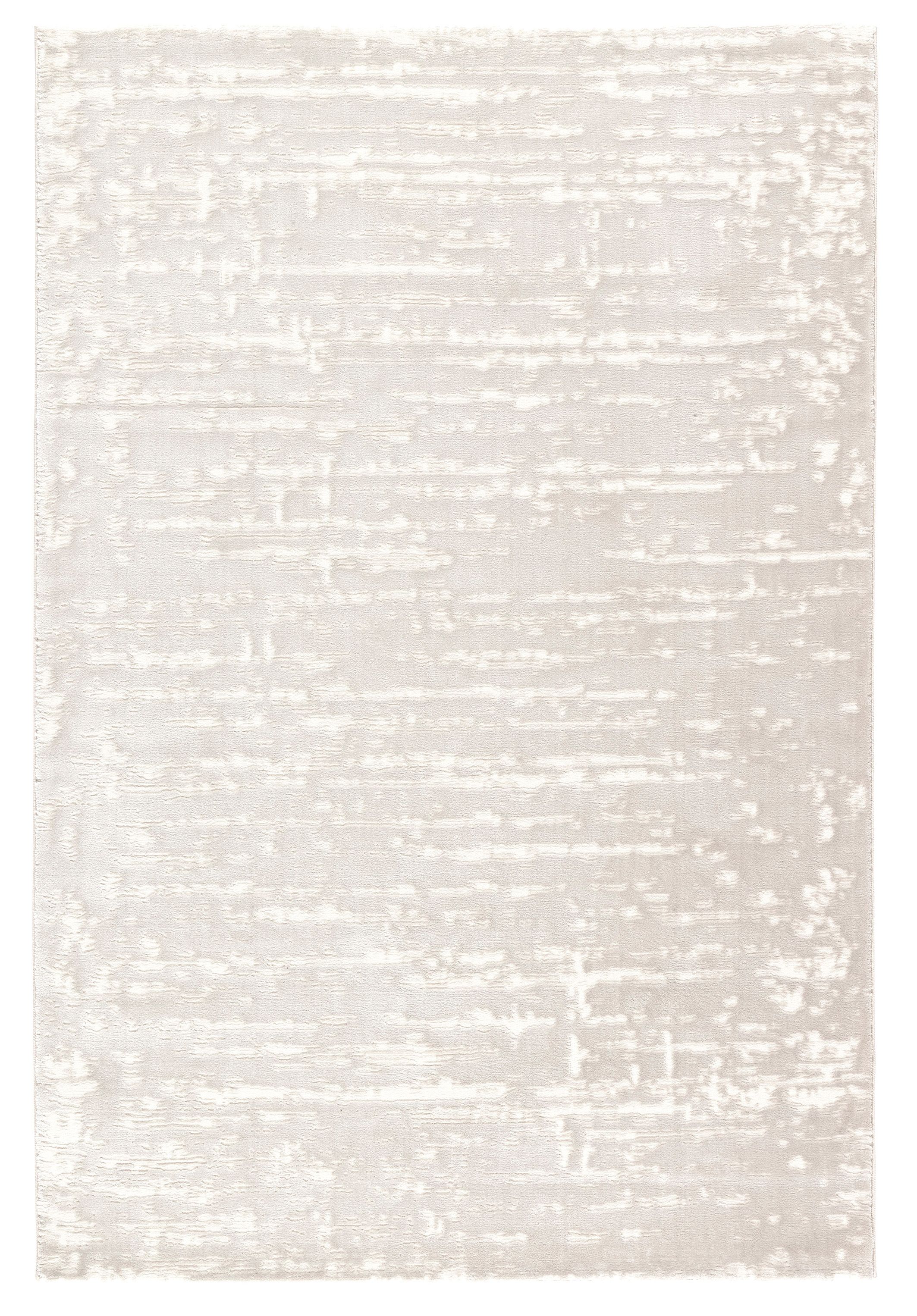 Modern White Rug 230cmx155cm DIY at B&Q