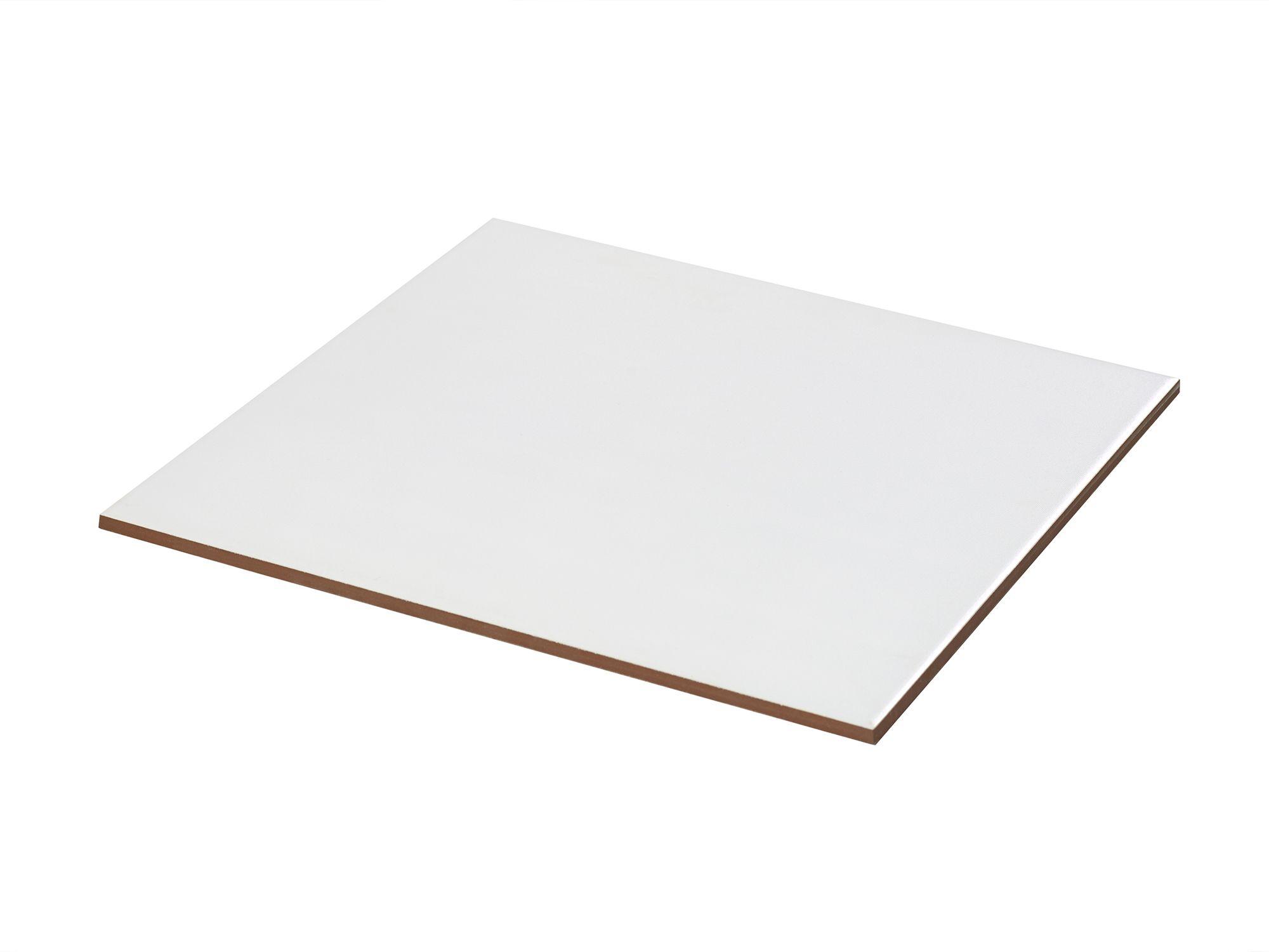 Monzie White Satin Stone effect Ceramic Indoor Wall & floor Tile, Pack of 13, (L)333mm (W)333mm