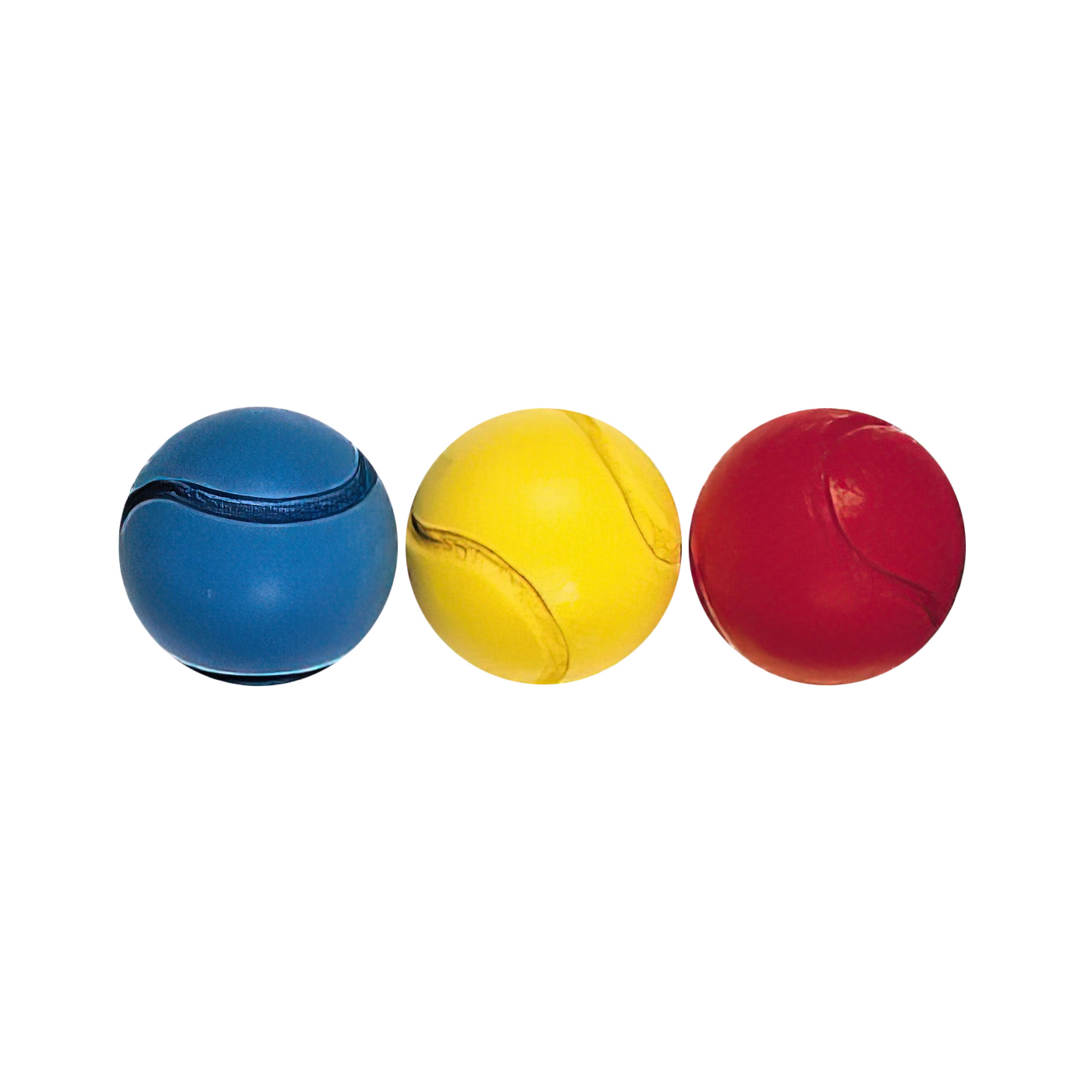 Mookie Red, Yellow & Blue Foam Tennis ball DIY at B&Q