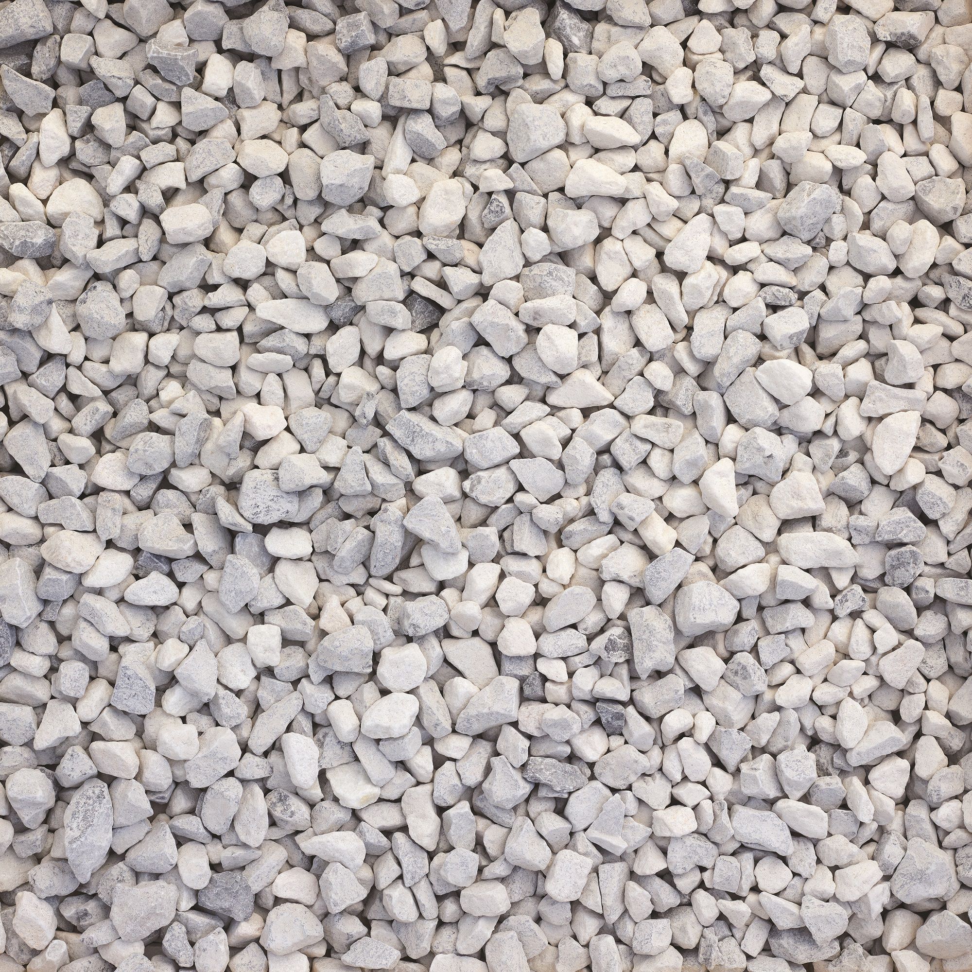 Moonlight Mix Grey 10-30mm Stone Decorative chippings, Large