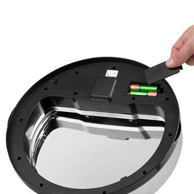 Morphy Richards Barley Metal Round sensor Bin - 50L