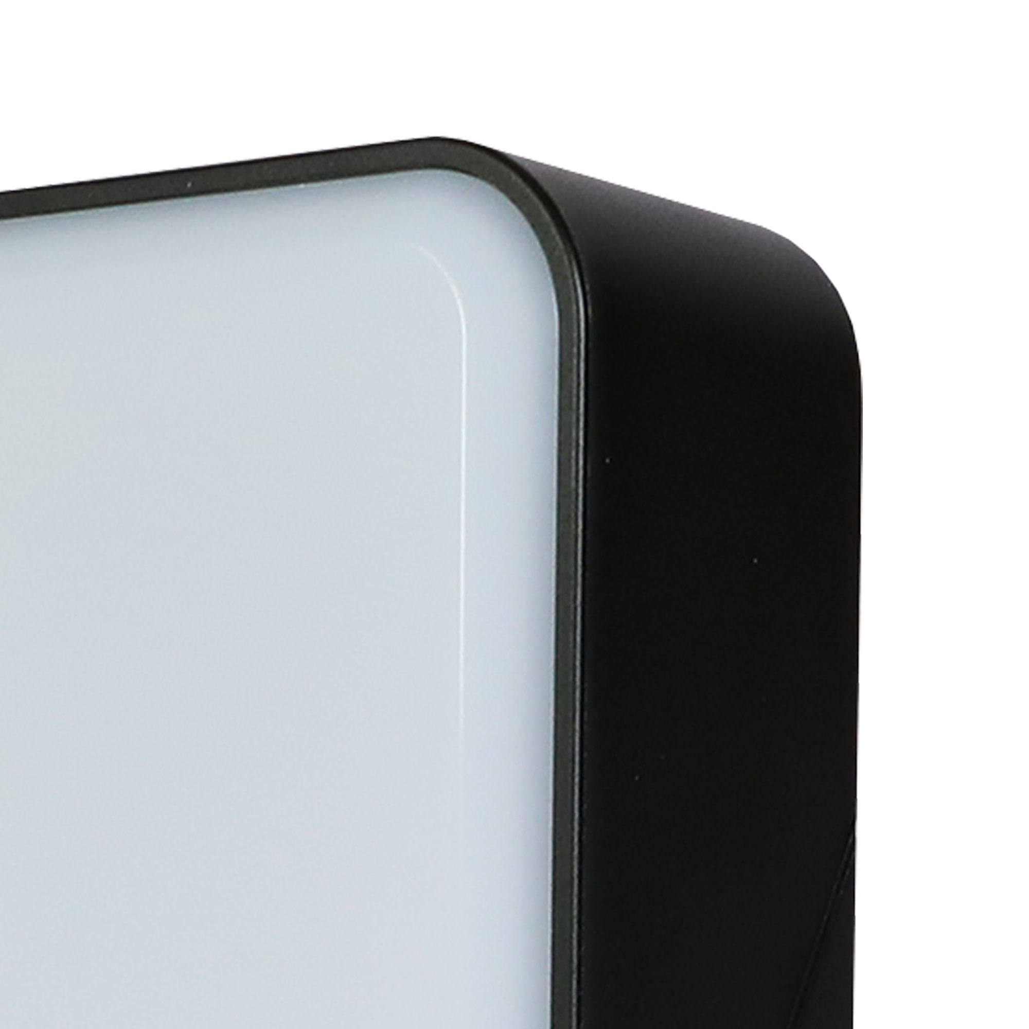 Morseby Matt Black Wired LED Bulkhead light