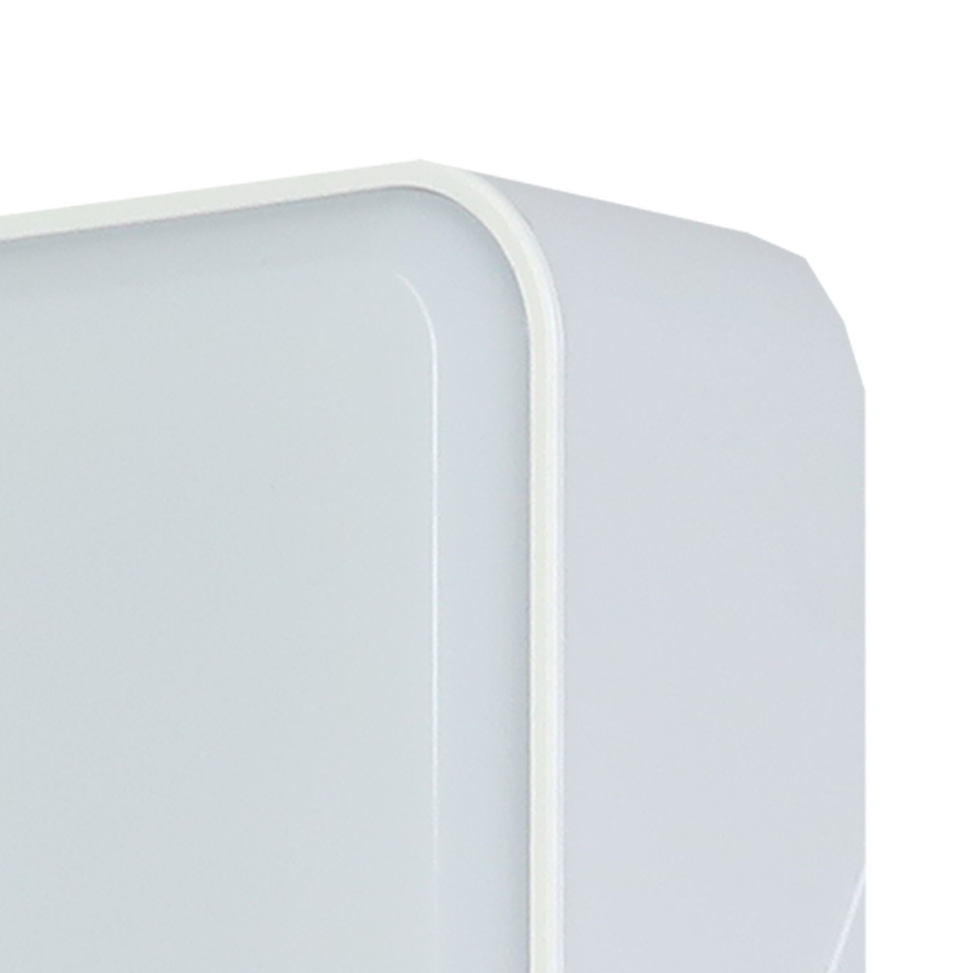 Morseby Matt White Wired LED Bulkhead light
