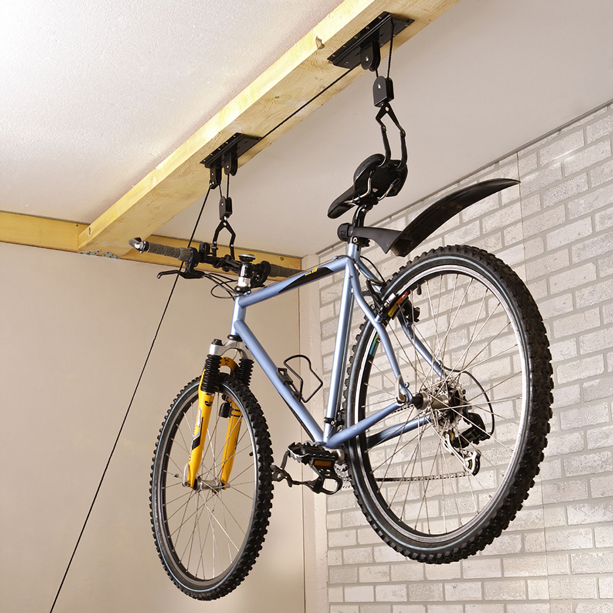 bike storage lift ceiling