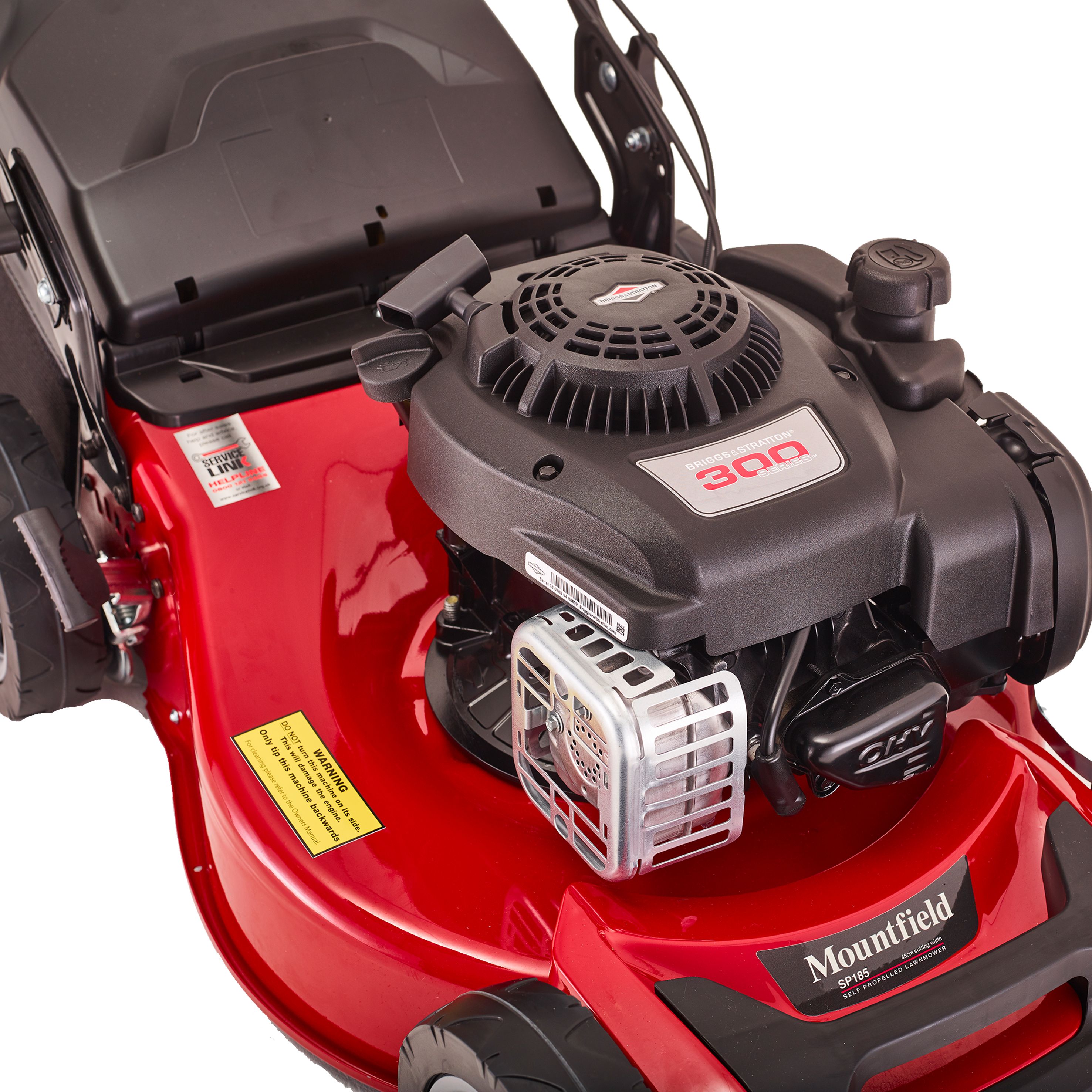 Mountfield hp185 125cc petrol shop lawnmower