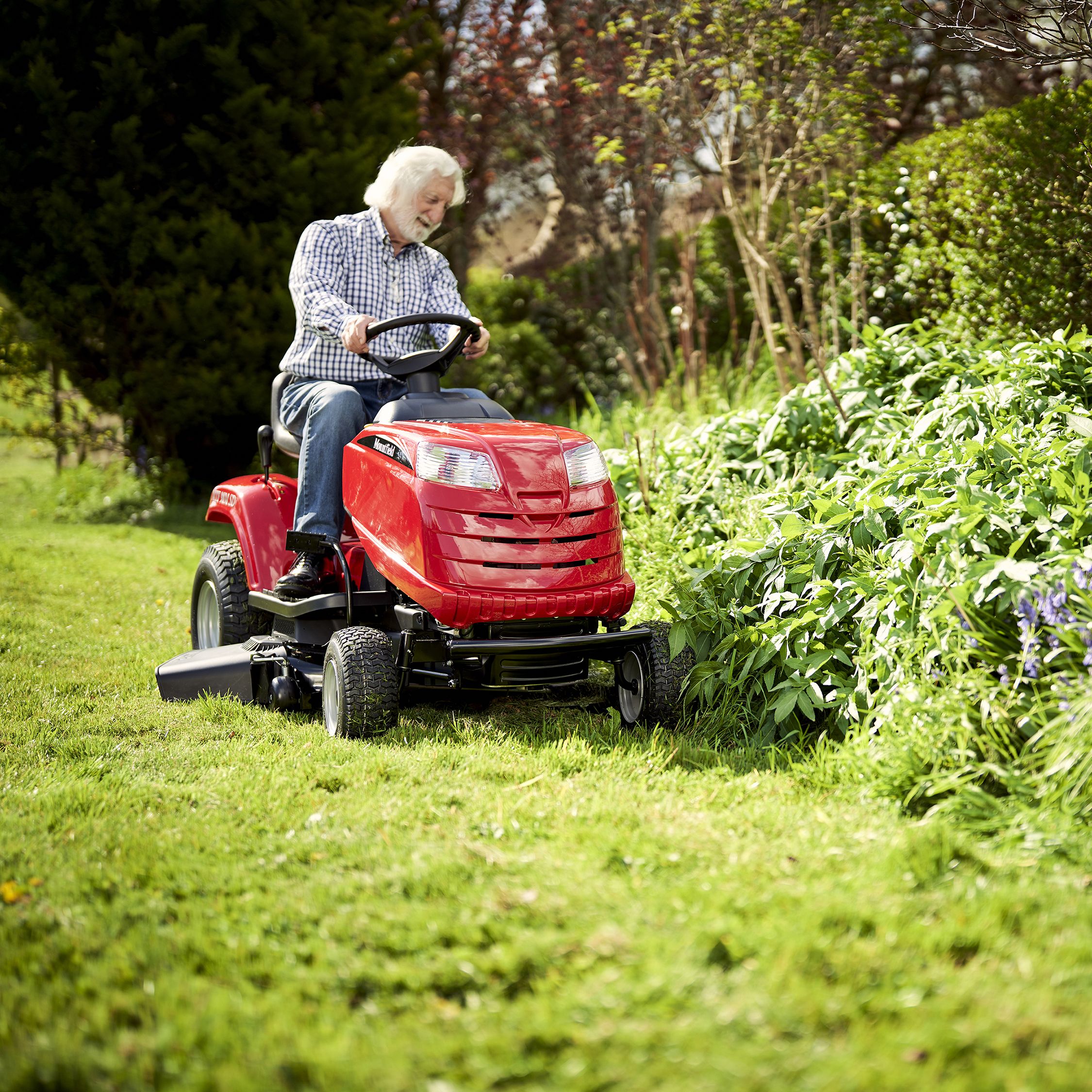 Ride on lawn mower b&q sale