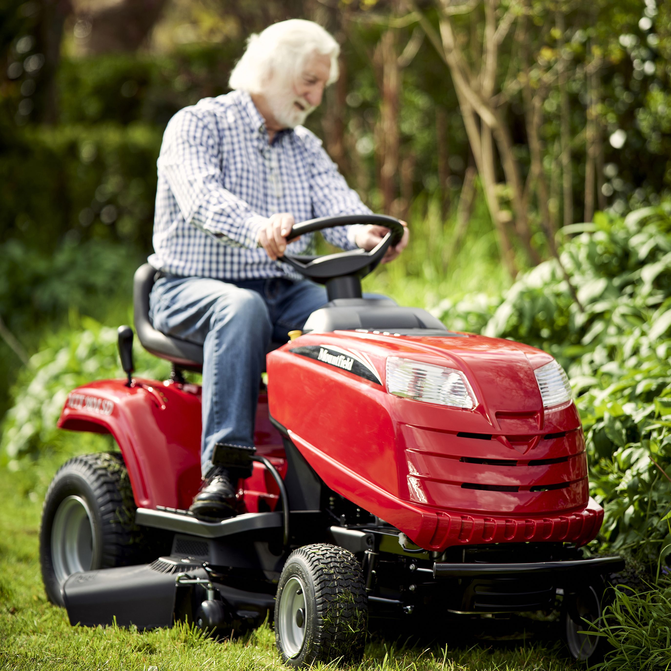 Mountfield sit on mower top