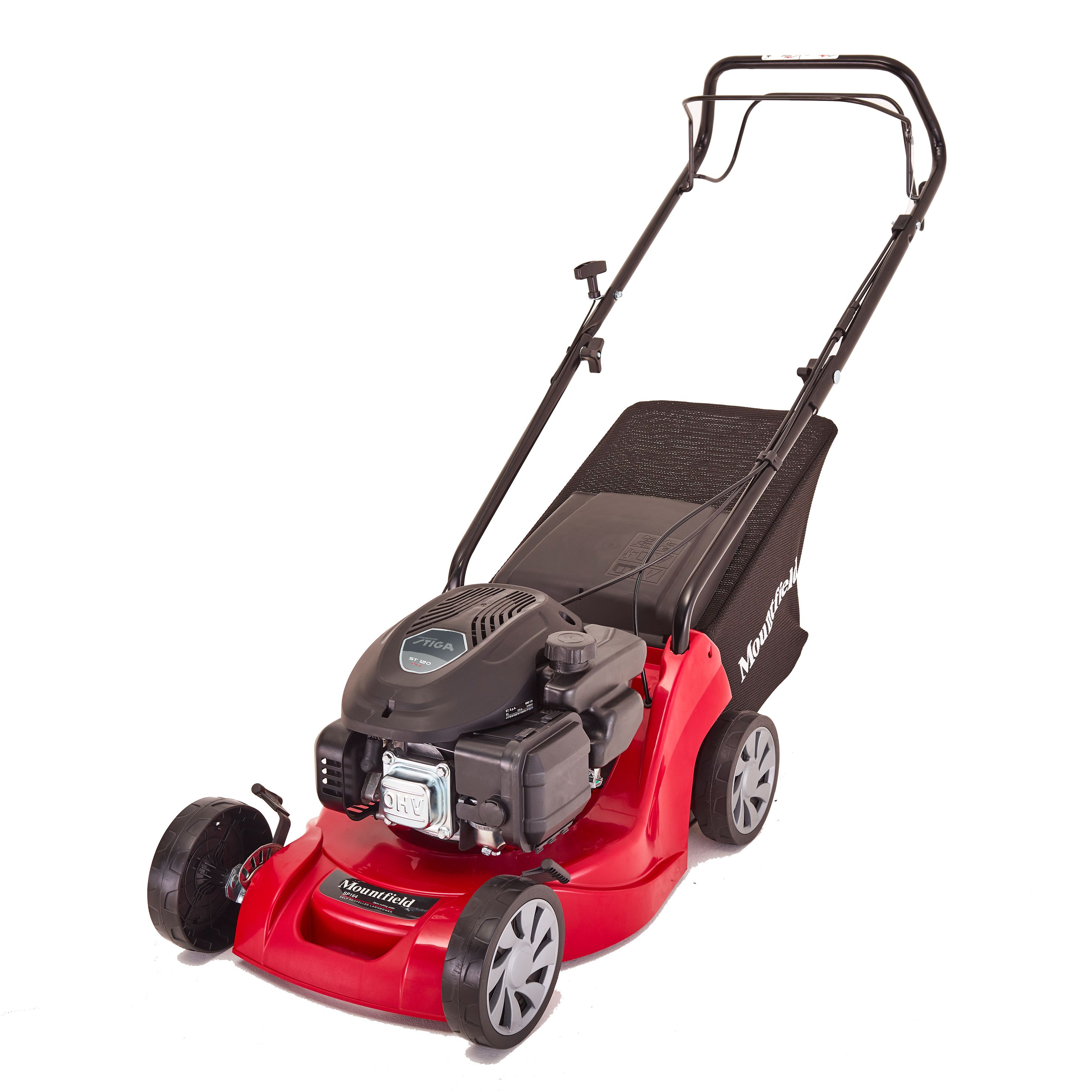 Mountfield SP164 123cc Petrol Lawnmower DIY at B Q