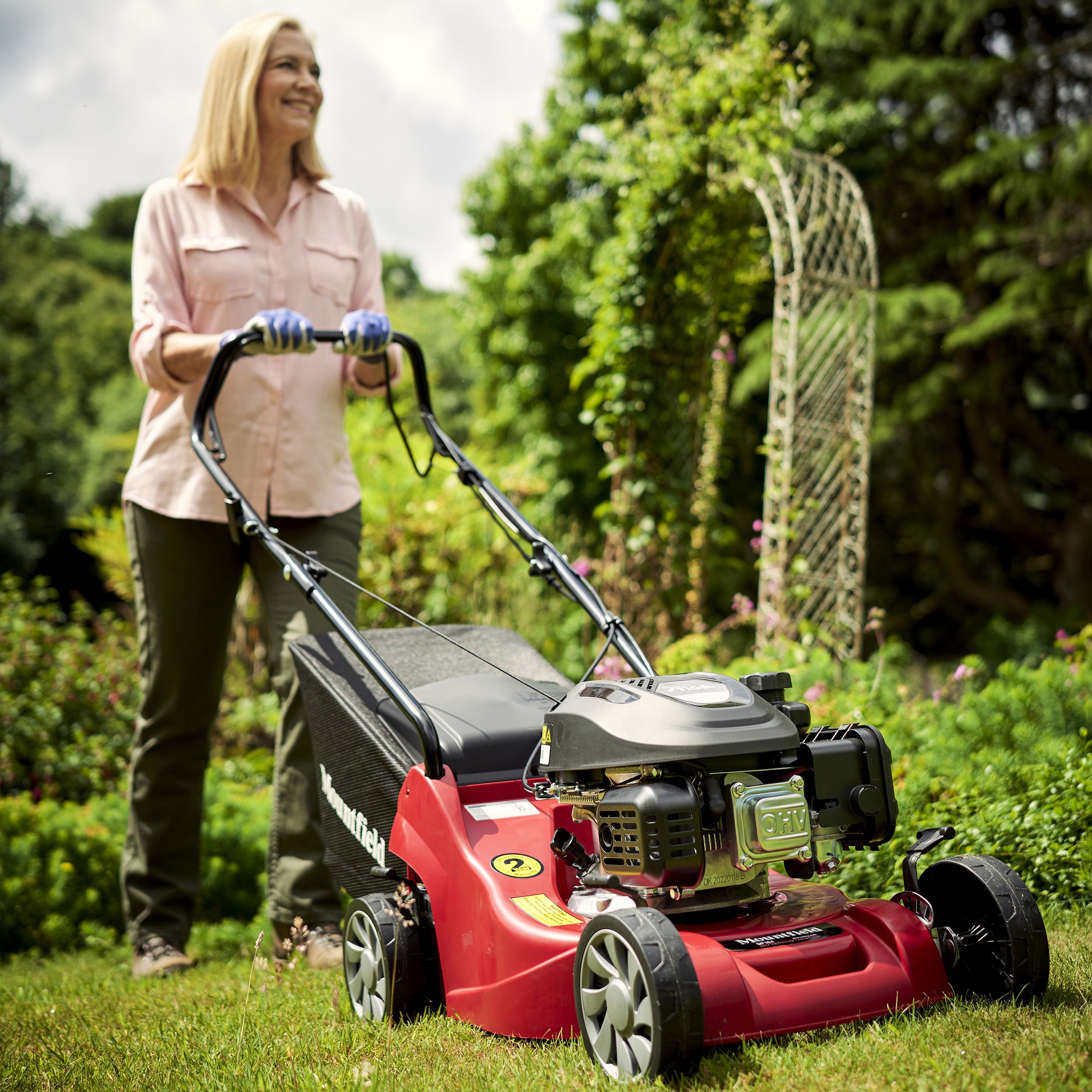 Small petrol lawnmower sale