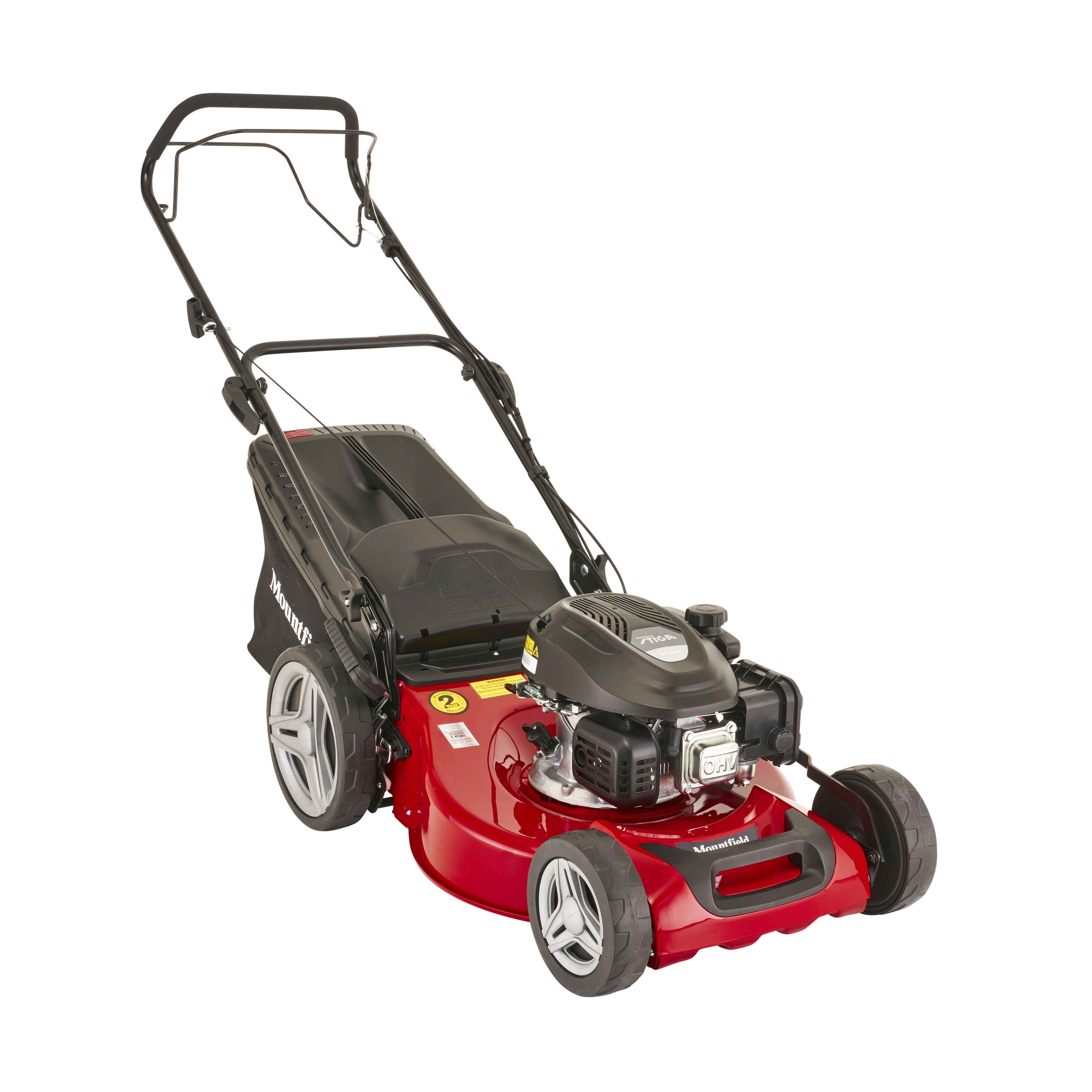 Mountfield SP51 139cc Petrol Rotary Lawnmower DIY at B Q