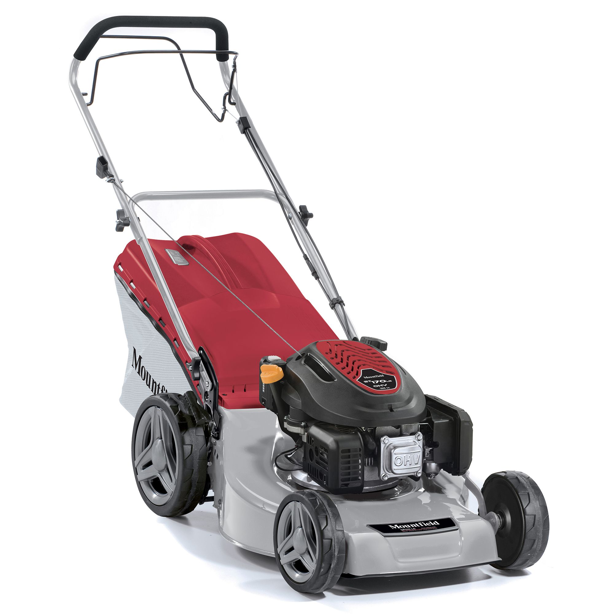 B&q mountfield petrol deals mowers