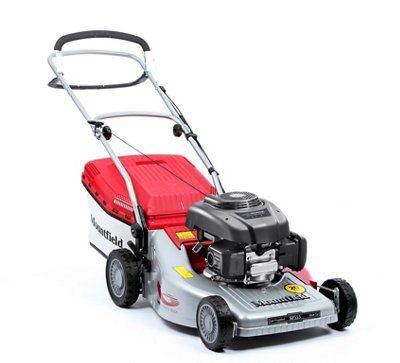 B and q best sale petrol lawn mowers mountfield