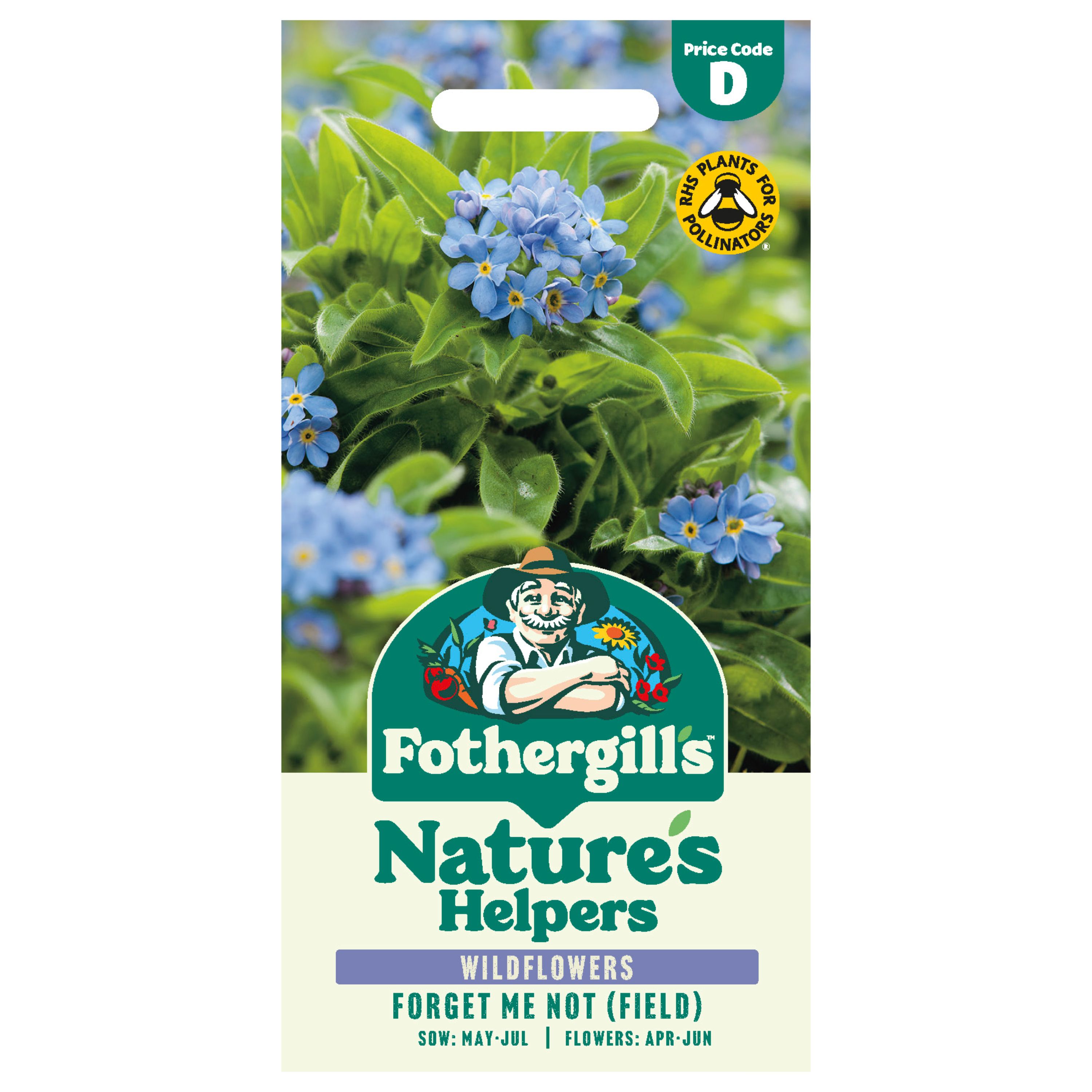 Mr Fothergills Field Forget Me Not Flower Seeds