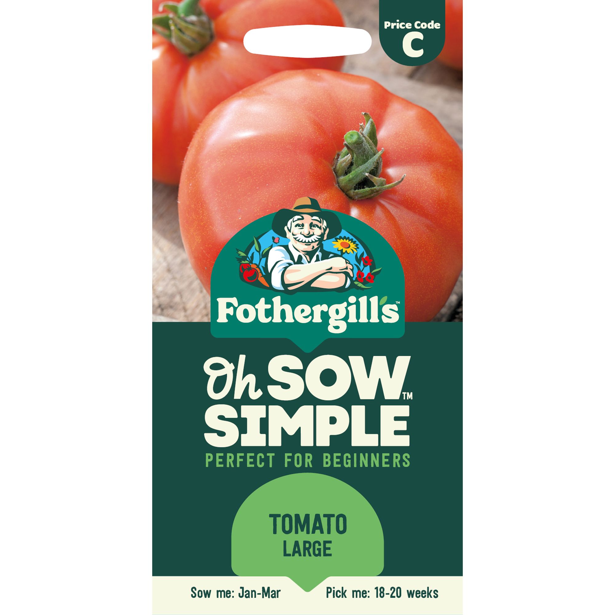 Mr Fothergills Oh Sow Simple Tomato 'Supersteak' Vegetable Seeds
