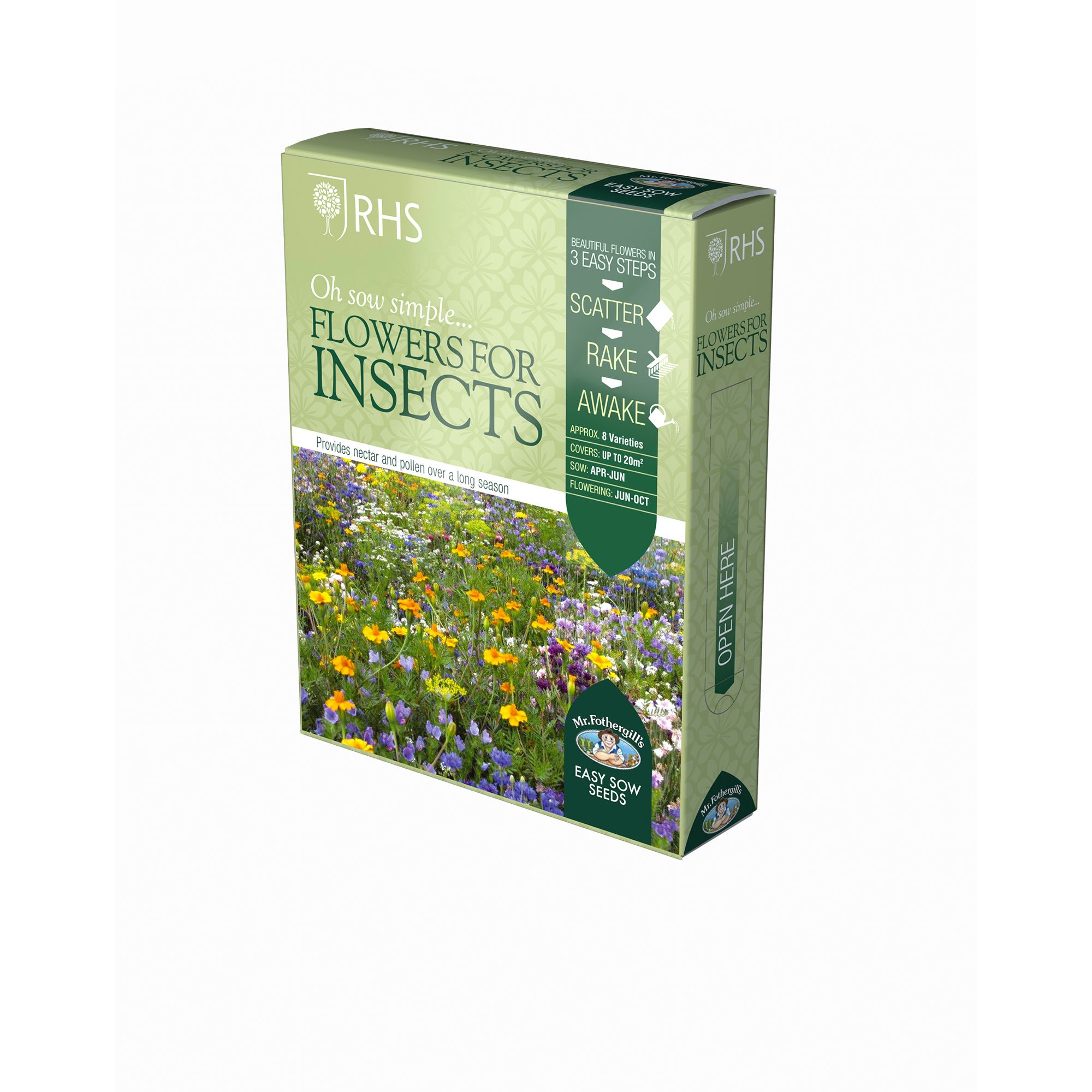 Mr Fothergills RHS For Insects Mix Flower Seeds