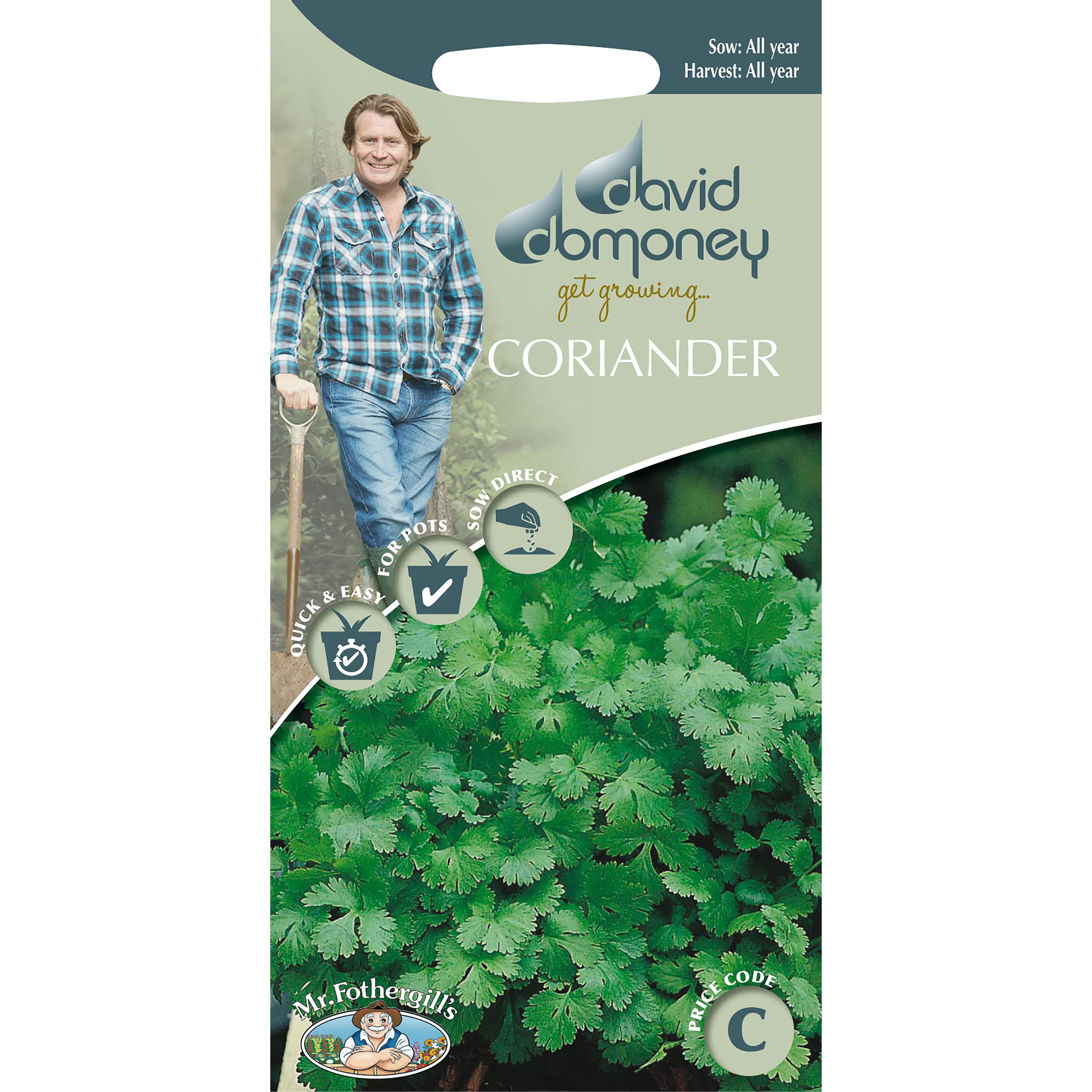 Mr FothergillsDavid Domoney Cilantro Coriander Seeds