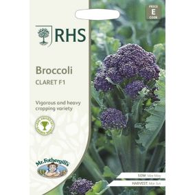 Mr FothergillsRHS Claret F1 Broccoli Seeds
