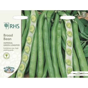 Mr FothergillsRHS Imperial Green Longpod Broad bean Broad bean Seeds