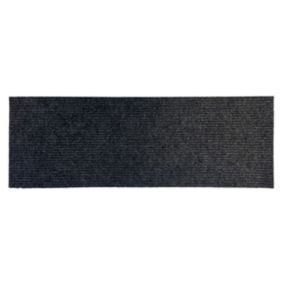 Mud trapper Plain Dark grey Runner 150cmx50cm