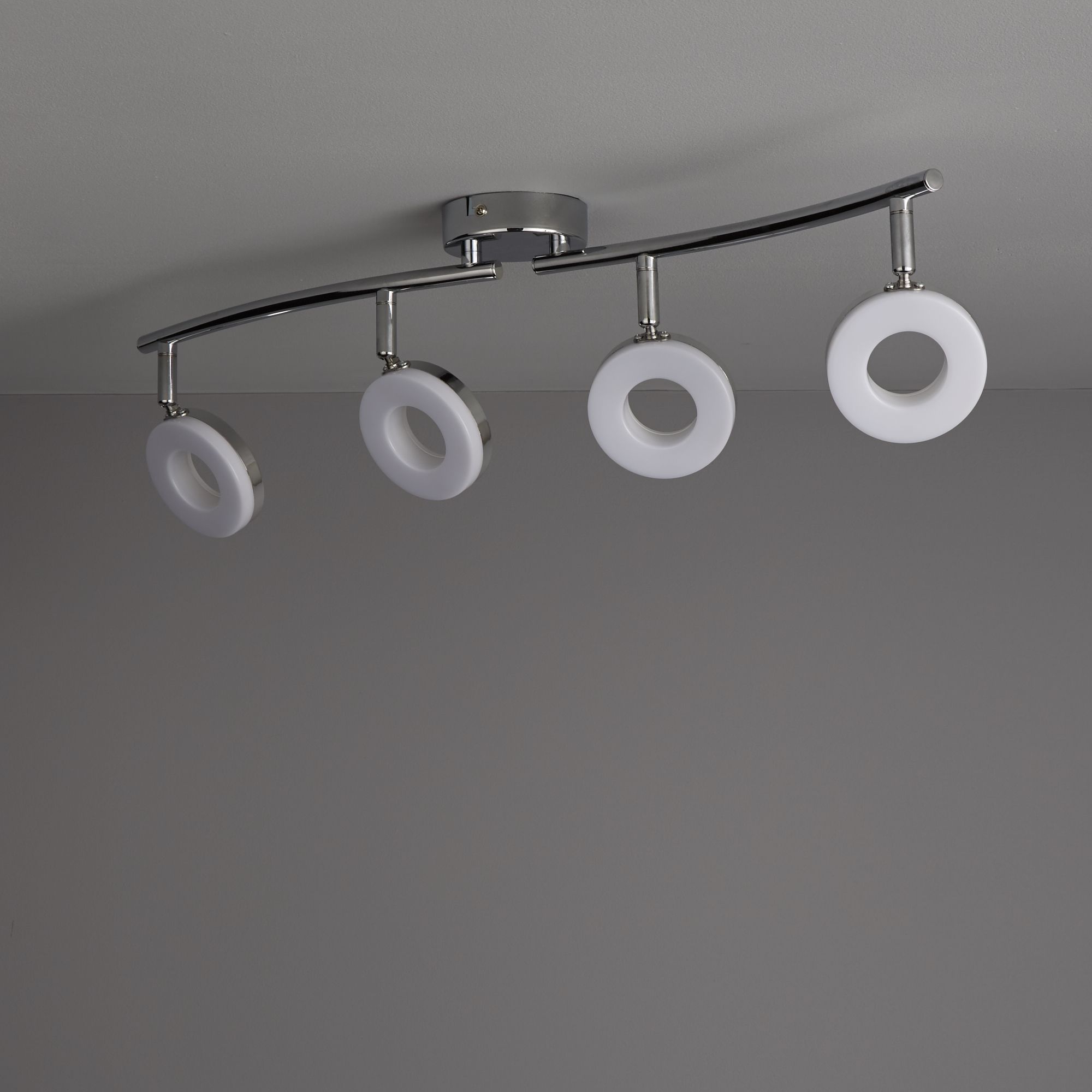 Muesis Chrome effect 4 Light Spotlight