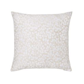 Mulgrave Floral Beige Cushion (L)50cm x (W)50cm