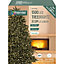Multi-action 1500 Warm white Treebrights LED String lights with 5m Green cable