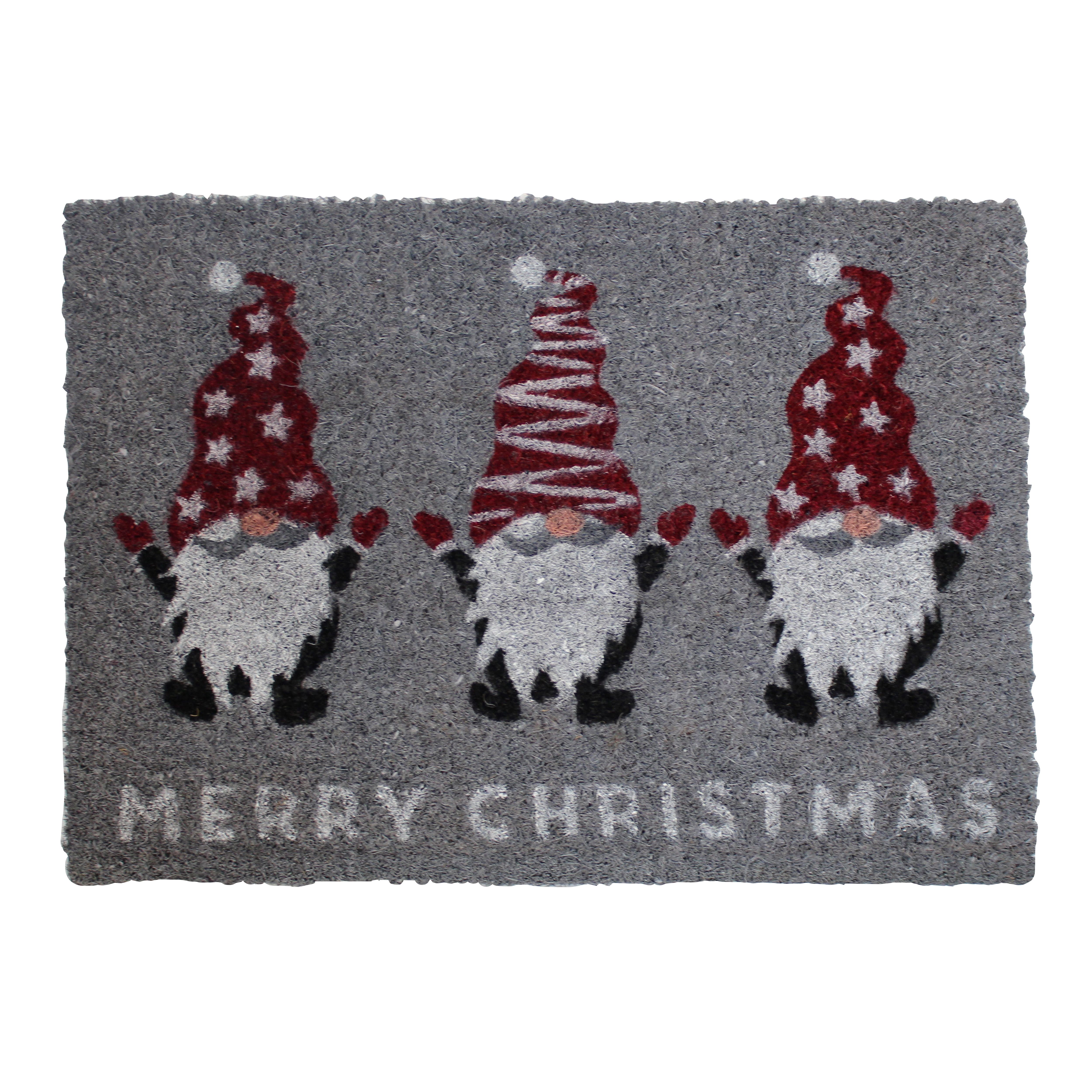 Multi Christmas Gonk Door mat, 57cm x 40cm DIY at B&Q
