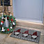 Multi Christmas Gonk Door mat, 57cm x 40cm