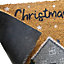 Multi Christmas Houses Door mat, 57cm x 40cm